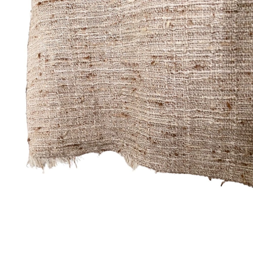 Moschino Cheap and Chic Linen Blend Pleated Skirt - Picture 4 of 6